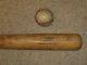 Vintage Game Used Jim Ray Hart K75 Baseball Bat With National League Ball 1968