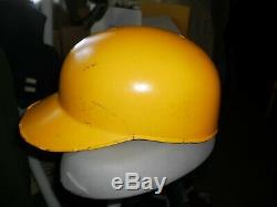 Vintage Game Used Oakland A's Bert Campaneris ABC Baseball Batting Helmet 1960s