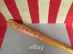 Vintage Genuine Airized Wood Baseball Bat Mel Ott Model 35 NY Giants Antique