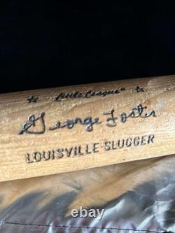 Vintage George Foster Louisville Slugger Louisville Kentucky 125LL Baseball Bat Vintage George Foster Louisville Slugger Louisville Kentucky 125LL Baseball Bat