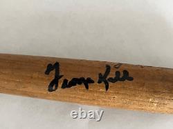 Vintage George Kell Autographed Louisville Slugger Bat HOF Detroit Tiger Stadium