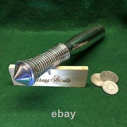 Vintage Gold Blacksmith Mini Baseball Bat Bobby Nomad Style Aluminum Handle