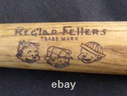 Vintage Goldsmith Bearcat Class Baseball Bat 29 Reg'lar Fellers R. F 164 RARE
