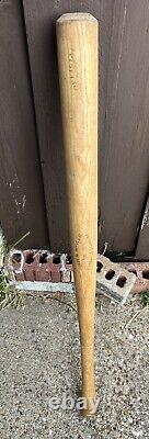 Vintage Grier Mfg Co No 8 Softball Bat Wood Ash Greenville SC 34