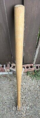 Vintage Grier Mfg Co No 8 Softball Bat Wood Ash Greenville SC 34