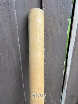 Vintage Grier Mfg Co No 8 Softball Bat Wood Ash Greenville SC 34