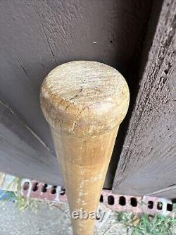 Vintage Grier Mfg Co No 8 Softball Bat Wood Ash Greenville SC 34