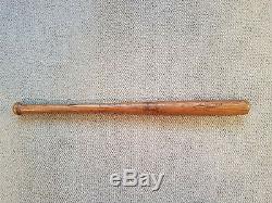 Vintage H&B 1917 to 1921 Pro Model 125 Dash Dot Dash Oil Tempered Baseball Bat