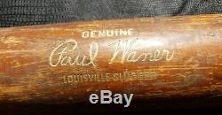 Vintage H & B Louisville Slugger Paul Waner Baseball Bat