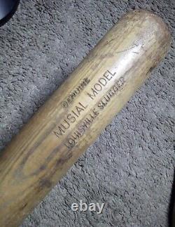 Vintage HOF Stan Musial H&B 125 Louisville Game Model Used M117 Baseball Bat