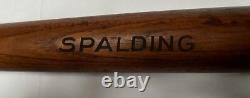 Vintage Hal Brokaw Game Used Spalding Bat (1912-25) 36 Inches Toledo Tulsa