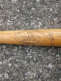 Vintage Hank Allen Game Used Baseball Bat