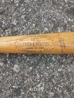 Vintage Hank Allen Game Used Baseball Bat