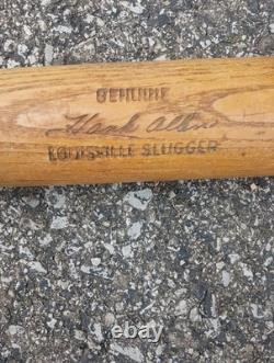 Vintage Hank Allen Game Used Baseball Bat