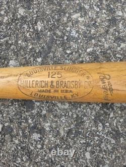 Vintage Hank Allen Game Used Baseball Bat