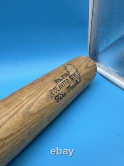 Vintage Hanna Batrite Colavito No Fta Fire Treated Northern Ash Baseball Bat 36