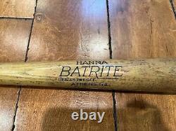 Vintage Hanna Batrite Mickey Mantle Baseball Bat 35 Rare