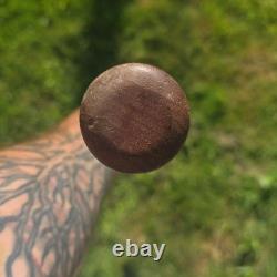 Vintage Hanna Batrite TSB Official Softball 33 Wood Bat MSR 32.5 Leather Grip