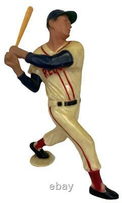 Vintage Hartland Ted Williams Red Sox #9 Baseball Figure 1958-1962 +Original Bat