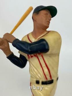 Vintage Hartland Ted Williams Red Sox #9 Baseball Figure 1958-1962 +Original Bat