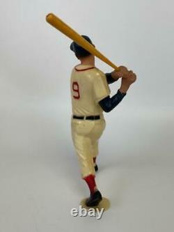 Vintage Hartland Ted Williams Red Sox #9 Baseball Figure 1958-1962 +Original Bat