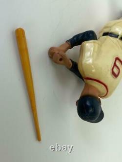 Vintage Hartland Ted Williams Red Sox #9 Baseball Figure 1958-1962 +Original Bat