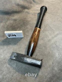 Vintage Heller blacksmith hammer maul axe custom JESSE REED baseball bat handle