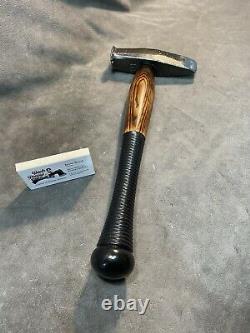 Vintage Heller blacksmith hammer maul axe custom JESSE REED baseball bat handle