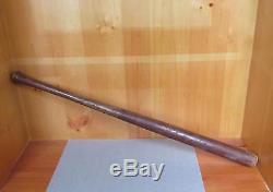 Vintage Hillerich & Bradsbury Co. Wood Indoor Baseball Bat No. 54 H&B Fungo 33