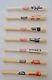 Vintage Hillerich & Bradsby C9 Miniature Baseball Bats Ny Yankees Red Sox & More