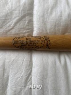 Vintage Hillerich@Bradsby Co. 125 Mickey Vernon Louisville Slugger Bat 36 Rare
