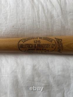 Vintage Hillerich@Bradsby Co. 125 Mickey Vernon Louisville Slugger Bat 36 Rare
