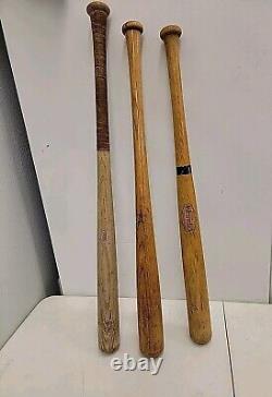 Vintage Hillerich & Bradsby Co Wooden Baseball Bat League antique wood