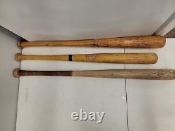 Vintage Hillerich & Bradsby Co Wooden Baseball Bat League antique wood Vintage Hillerich & Bradsby Co Wooden Baseball Bat League antique wood