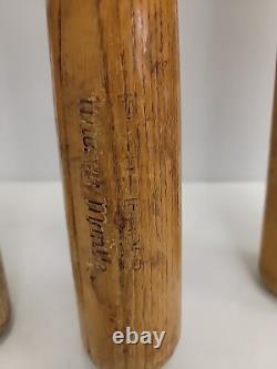 Vintage Hillerich & Bradsby Co Wooden Baseball Bat League antique wood Vintage Hillerich & Bradsby Co Wooden Baseball Bat League antique wood