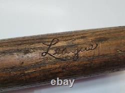 Vintage Hillerich & Bradsby H&B early Wood League AA Baseball Bat 34 Louisville