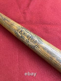 Vintage Hillerich & Bradsby King Of The Field No. 13 Wood Baseball Bat 1936 Vintage Hillerich & Bradsby King Of The Field No. 13 Wood Baseball Bat 1936