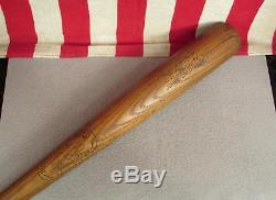 Vintage Hillerich & Bradsby Leader Wood Baseball Bat No. 9 Johnny Groth Model 33