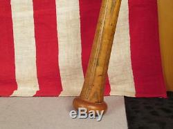Vintage Hillerich & Bradsby Leader Wood Baseball Bat No9 Mickey Mantle Model 35