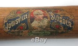 Vintage Hillerich & Bradsby Louisville Slugger TRIS SPEAKER DECAL BASEBALL BAT