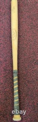 Vintage Hillerich & Bradsby No. 102 USN Navy Softball Bat 34 Military H&B Wood