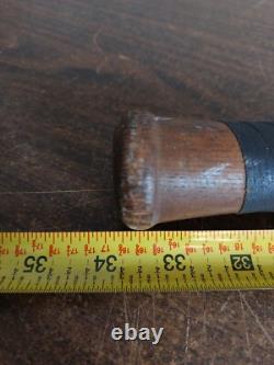 Vintage Hillerich & Bradsby Professional Baseball Bat 34 No. 16 Burnt Oil Finish