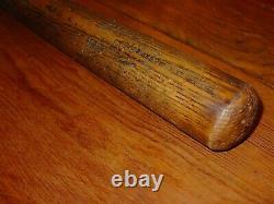 Vintage Hillerich & Bradsby Semil Pro wood baseball bat-15738