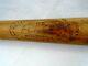 Vintage Hillerich & Bradsby Whitey Lockman No. 110 Major League Baseball H&b Bat