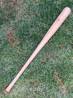 Vintage Hillerich Bradsby Wood Baseball Bat 14W Brown Chicago White Sox USA