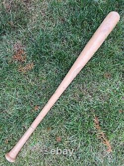 Vintage Hillerich Bradsby Wood Baseball Bat 14W Brown Chicago White Sox USA