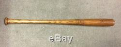 Vintage Hillerich & Bradsby Wood Baseball Bat H&B Leader Mel Ott HOF 34
