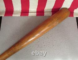 Vintage Hillerich & Bradsby Wood Baseball Bat Safe Hit Ed Mathews Model HOF 34