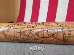 Vintage Hillerich & Bradsby Wood Baseball Bat Yogi Berra Model Yankees HOF 34