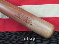 Vintage Hillerich & Bradsby Wood Blue Streak Baseball Bat No12 Pepper Martin 36